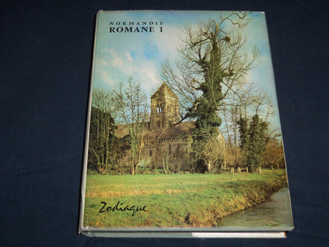1967 NORMANDIE ROMANE LA BASSE NORMANDIE HARDCOVER BOOK - KD 4670M