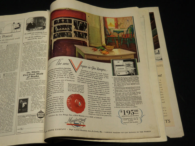 1929 OCTOBER WOMAN'S HOME COMPANION MAGAZINE - GREAT COVER & ADS - ST 4878R