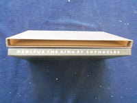 1944 SOPHOCLES OEDIPUS HARDCOVER BOOK - HERITAGE PRESS - SLIPCASE - KD 9345