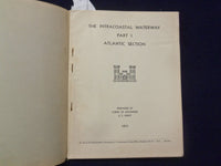 1951 THE INTRACOASTAL WATERWAY - PART I, ATLANTIC SECTION - J 8419