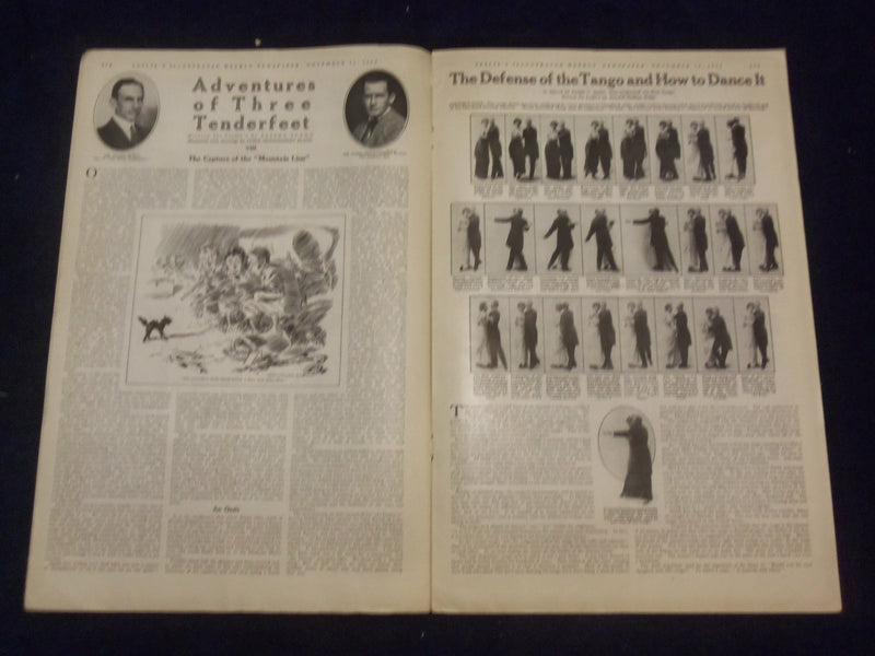 1913 NOV 13 LESLIE'S WEEKLY MAGAZINE - CONANT-LINCOLN - J.M. FLAGG - ST 6101