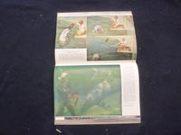 1952 THE BOOK OF FISHES HARDCOVER BOOK EDITED BY JOHN LA GORCE - KD 8279