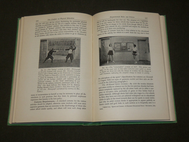 1937 THE CONDUCT OF PHYSICAL EDUCATION BOOK BY MABEL LEE - 5TH PRINTING- KD 6285