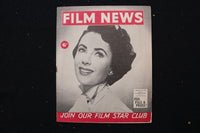 1952 FEBRUARY 9 FILM NEWS MAGAZINE - ELIZABETH TAYLOR COVER - E 25859