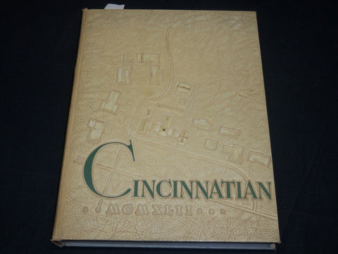 1942 CINCINNATIAN UNIVERSITY OF CINCINNATI YEARBOOK - NICE PHOTOS - YB 1944