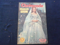 1948 OCT 26 CINEMONDE MAGAZINE - LINDA DARNELL COVER - FRENCH EDITION- SP 4867X