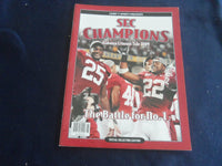 2009 LINDY'S SPORTS PRESENTS MAGAZINE - UNIV ALABAMA - SEC CHAMPIONS - SP 1220K