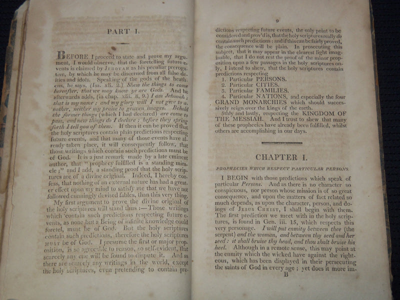 1816 ANTIDOTE FOR DEISM CHRISTIAN'S HUMBLE PLEA BOOK BY ROBERT SCOTT - KD 81C