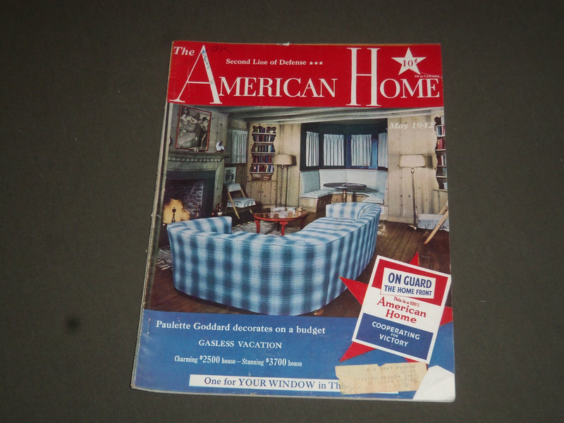 1942 MAY THE AMERICAN HOME MAGAZINE - NICE COVER, STORIES & PHOTOS - SP 7676
