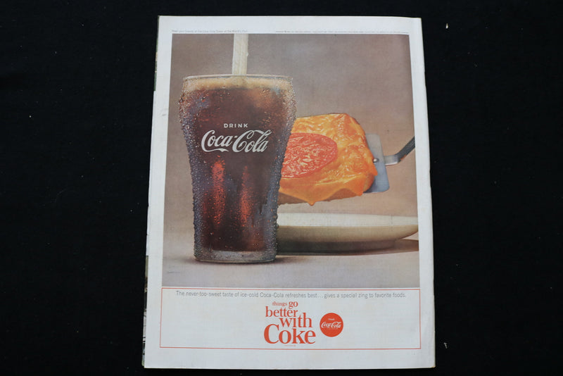 1964 SEP 26 THE SATURDAY EVENING POST MAGAZINE - FISCHER QUINTS COVER - E 9987