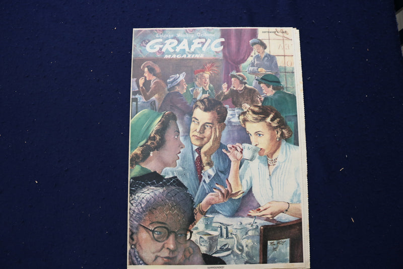 1949 SEPTEMBER 4 GRAFIC MAGAZINE - IDA LUPINO ARTICLE AND PHOTO - E 23042
