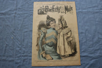 1898 MAR 13 LE PETIT ECHO DE LA MODE MAGAZINE-CORSAGE COPPELIA -FRENCH - NP 8666