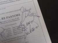1992 AUGUST 15 IL RE PASTORE AUTOGRAPHED PROGRAM - 5 AUTOGRAPHS - J 5267
