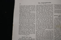 1896 JULY 9 THE CONGREGATIONALIST MAGAZINE - HARRIET BEECHER STOWE COVER- K 2482