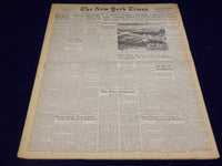1943 NOV 5 NEW YORK TIMES - U. S. SINKS ENEMY CRUISER 4 DESTROYERS - NT 964