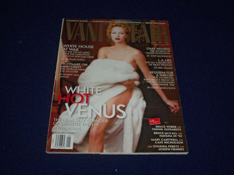 1999 JANUARY VANITY FAIR MAGAZINE - CHARLIZE THERON - SP 4367