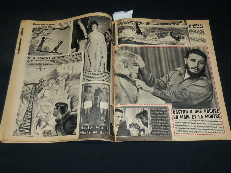 1960 FEBRUARY 26 RADAR FRENCH MAGAZINE - COMICS - FIDEL CASTRO - ST 531G