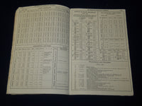 1952 AMERICAN ASTROLOGY EPHEMERIS AND ASPECTARIAN BOOK - J 4616