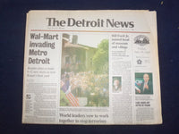 1996 JUNE 28 THE DETROIT NEWS NEWSPAPER -WAL-MART INVADING METRO DETROIT-NP 7190