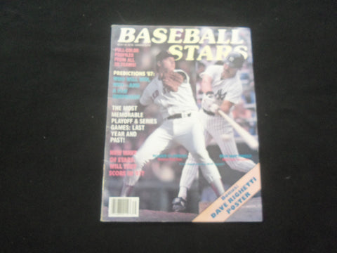 1987 BASEBALL STARS MAGAZINE - ROGER CLEMENS AND DON MATTINGLY - ST 457D