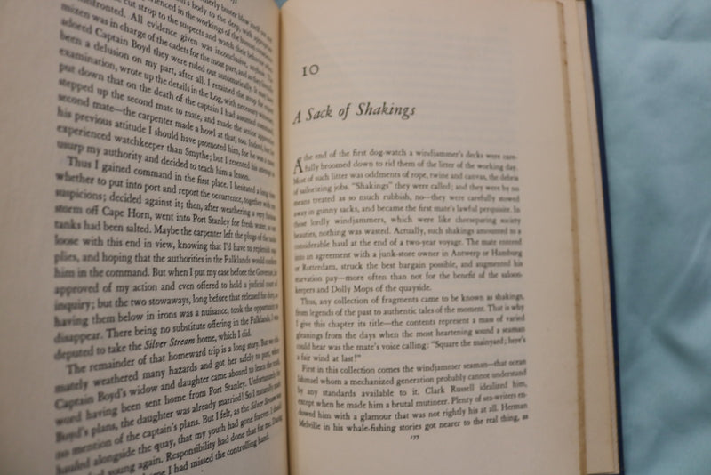 1947 WHITE SAILS AND SPINDRIFT HARDCOVER BOOK BY CAPTAIN FRANK SHAW - KD 9625