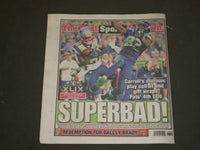 2015 FEBRUARY 2 NEW YORK POST NEWSPAPER - PATRIOTS WIN SUPER BOWL