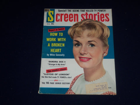 1959 MARCH SCREEN STORIES MAGAZINE - SANDRA DEE COVER - SP 5382