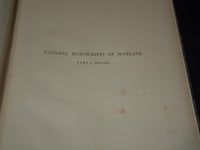 1867 FACSIMILES OF NATIONAL MANUSCRIPTS OF SCOTTLAND VOLUME - PART 1 - Z 280