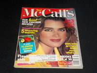 1995 MAY MCCALL'S MAGAZINE - BROOKE SHIELDS FRONT COVER - E 568
