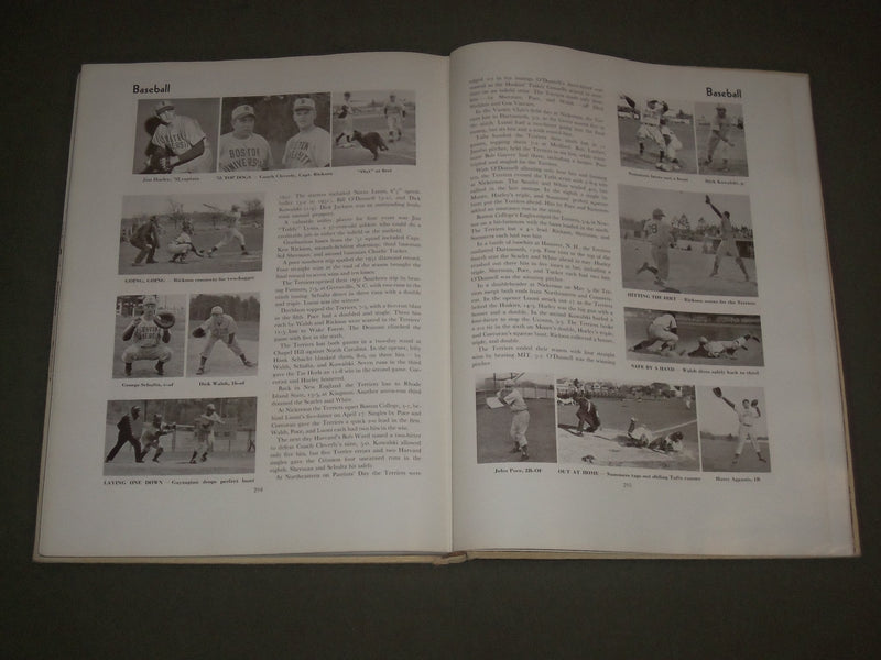 1952 THE HUB BOSTON UNIVERSITY YEARBOOK - NICE PHOTOS - YB 1346
