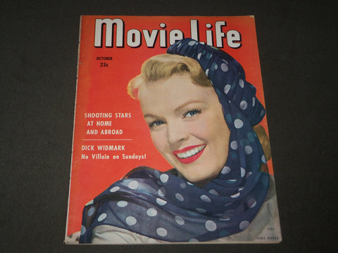 1949 OCTOBER MOVIE LIFE MAGAZINE - JUNE HAVER - GREAT PHOTOS - J 3390