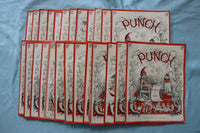 1954 PUNCH MAGAZINE - LOT OF 25 - O 3970