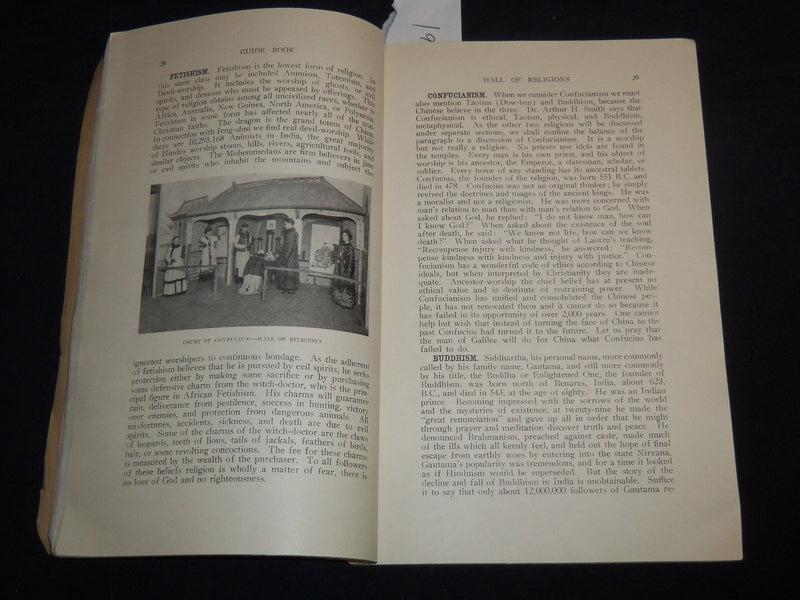 1912 THE WORLD IN BALTIMORE GUIDE BOOK - LYRIC & EXPOSITION - J 8643