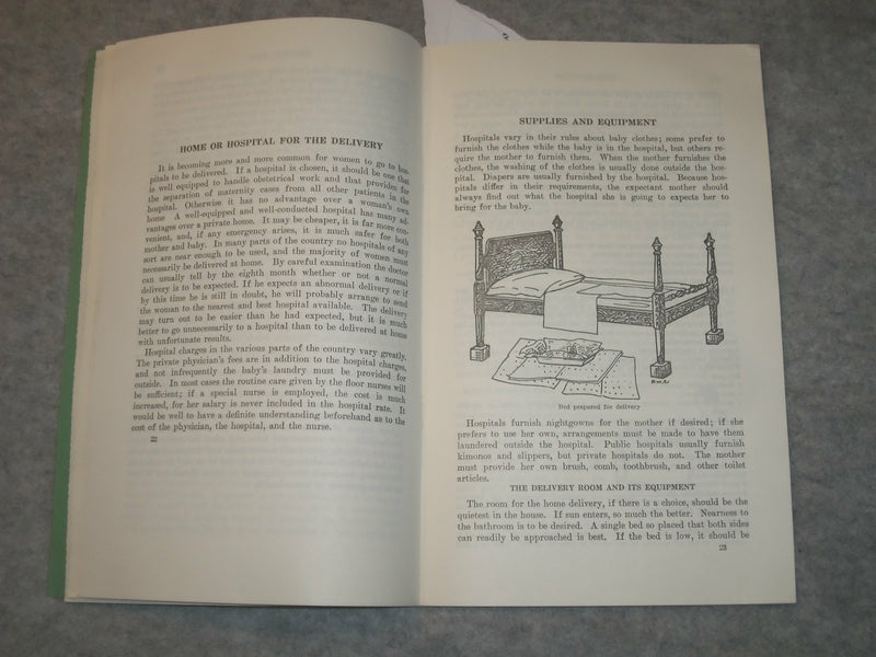 1938 PRENATAL CARE - CHILDREN'S BUREAU PUBLICATION NO. 4 - J 6280