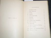 1921 HOW PRINTS ARE MADE BOOK BY ATHERTON CURTS LOT OF 2 - SOFTCOVER - J 9213