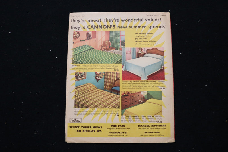 1953 APRIL 19 CHICAGO TRIBUNE MAGAZINE - JANET LEIGH COVER - E 25421