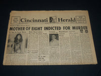 1963 AUGUST 17 CINCINNATI HERALD - MAKE RESERVATIONS FREEDOM TRAIN- NP 4398