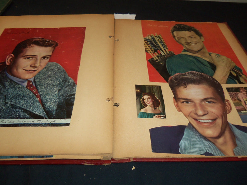 HOLLYWOOD MOVIE STARS SCRAPBOOK - LADD - WILDE - GREAT PHOTOS - 26A
