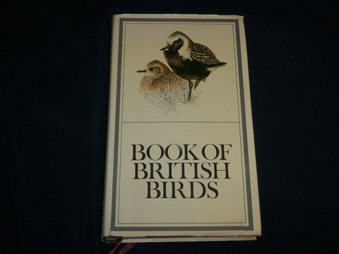 1973 BOOK OF BRITISH BIRDS HARDCOVER BOOK - NICE COLOR ILLUSTRATIONS - KD 7037
