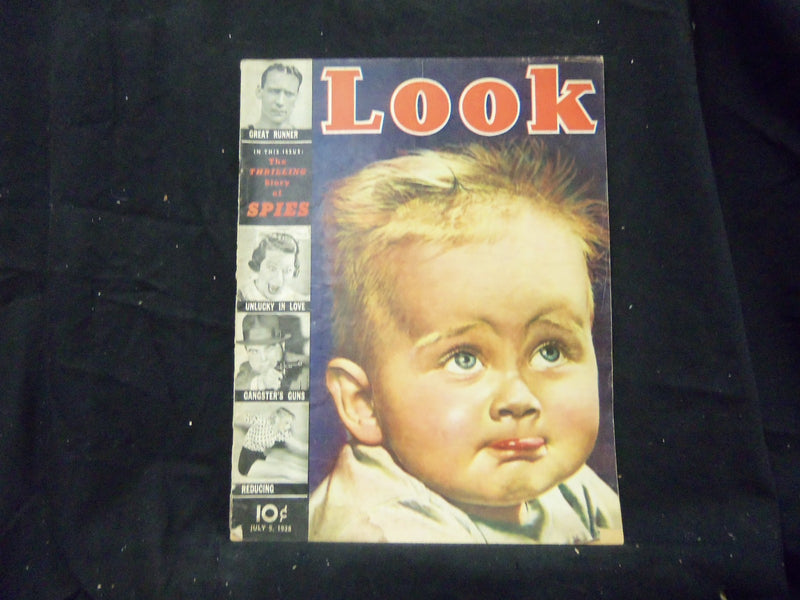 1938 JULY 5 LOOK MAGAZINE - GREAT PHOTOS & ADS - ST 1417
