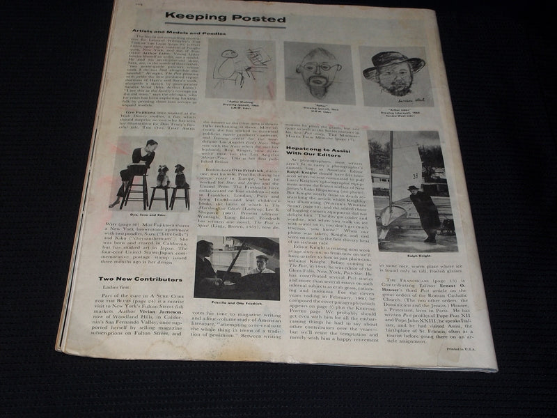 1960 DECEMBER 24 THE SATURDAY EVENING POST MAGAZINE - NICE COVER - E 5868