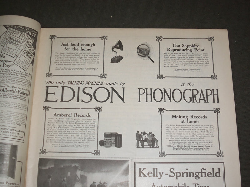 1911 MARCH 25 COLLIER'S MAGAZINE - GREAT ILLUSTRATIONS, ARTICLES & ADS - F 619