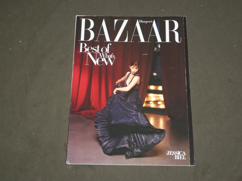 2008 AUGUST HARPER'S BAZAAR MAGAZINE - JESSICA BIEL COVER - B 3622