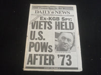 1992 JAN 2 NEW YORK DAILY NEWS NEWSPAPER-VIETS HELD U.S. POWS AFTER 1973-NP 5884