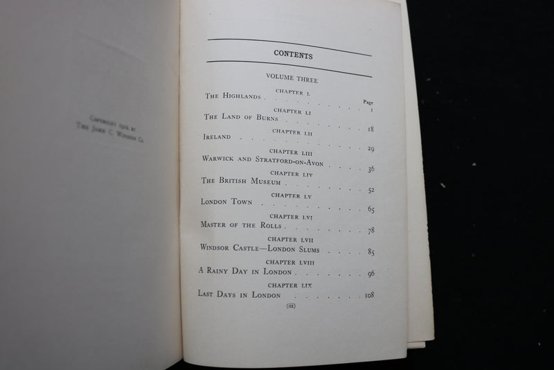1910 AROUND THE WORLD WITH A BUSINESS MAN HARDCOVER BOOK-LEANDER BIGGER -KD 9466