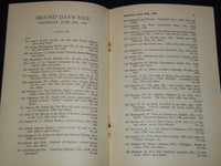 1956-1960 HODGSON & CO. BOOK CATALOGUES LOT OF 8 - SOFTCOVER - O 3078B