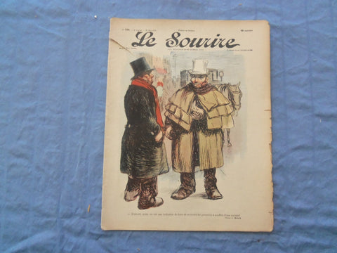1902 MAY 31 LE SOURIRE MAGAZINE - ILLUSTRATED COMEDY - FRENCH TEXT - SP 4864Z