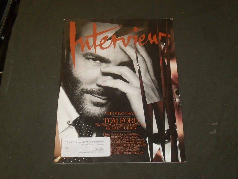 2011 FEBRUARY INTERVIEW MAGAZINE - TOM FORD COVER - B 1398
