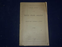 1888 MAINE STATE COLLEGE ANNUAL REPORT - PART II - J 4449