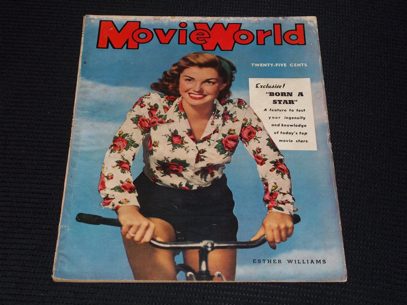 VOL 1 #1 MOVIE WORLD MAGAZINE - ESTHER WILLIAMS COVER - PREMIER ISSUE - E 16886